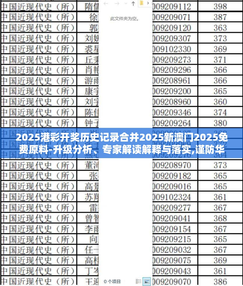 2025港彩开奖历史记录合并2025新澳门2025免费原料-升级分析、专家解读解释与落实,谨防华而不实包装
