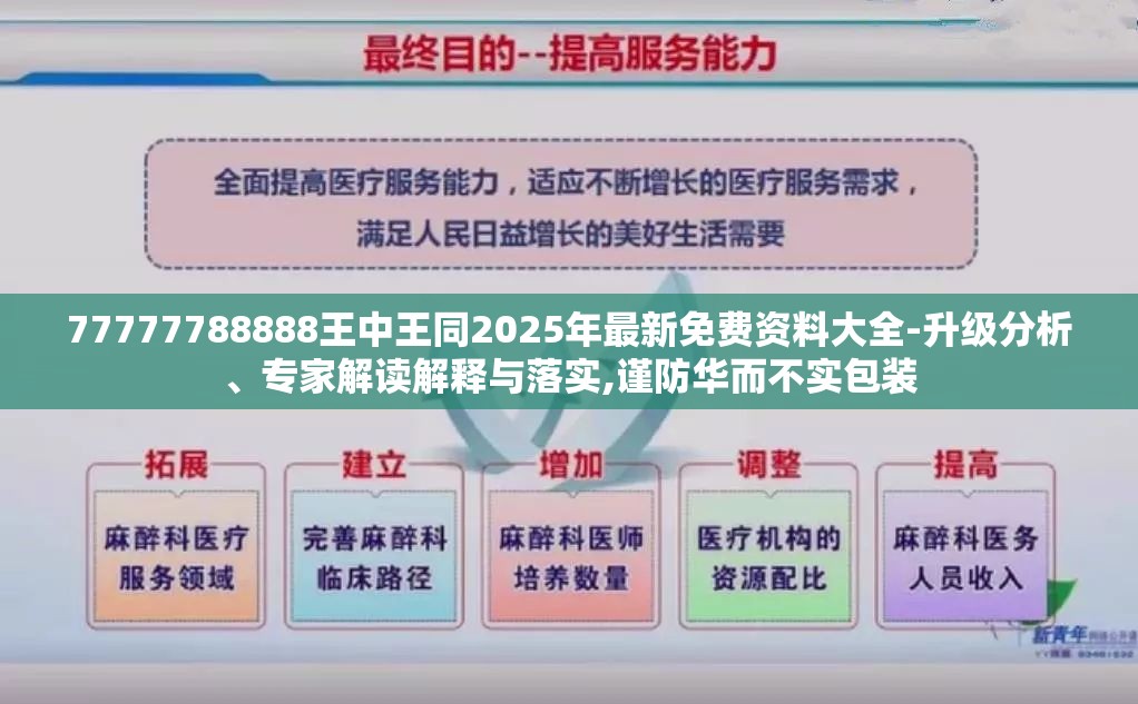 77777788888王中王同2025年最新免费资料大全-升级分析、专家解读解释与落实,谨防华而不实包装